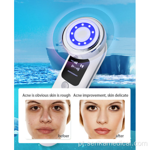 EMS + RF + LED Skin Care Ruir Máquina de Remoção